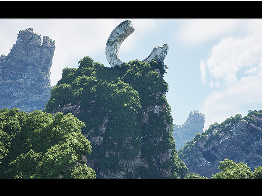 UE练习——群鸟秘境