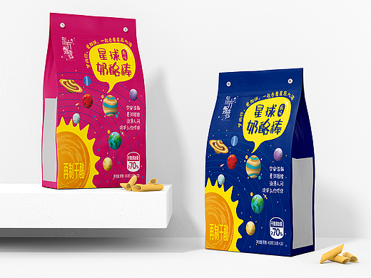 东方甄选星球奶酪棒包装设计