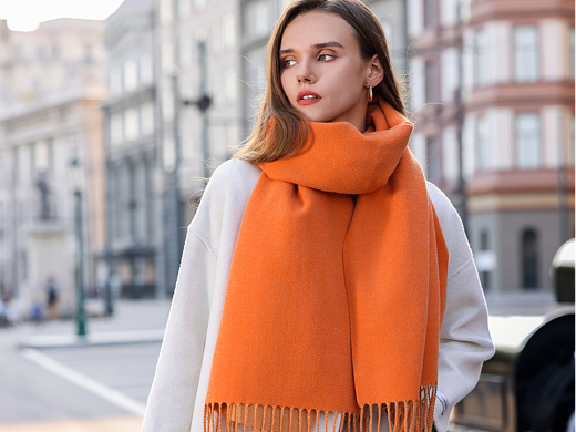围巾模特