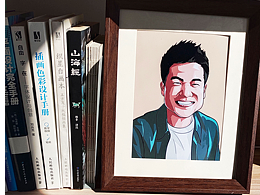 矢量光影插画、文创礼物、头像定制、艺术摆件