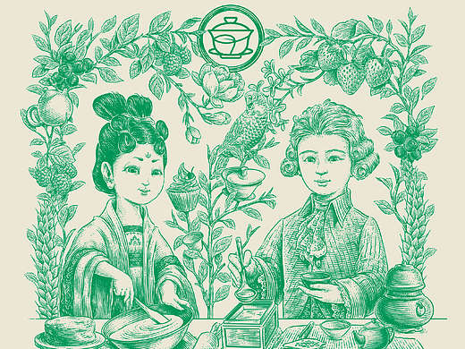 原创插画|唐与茶