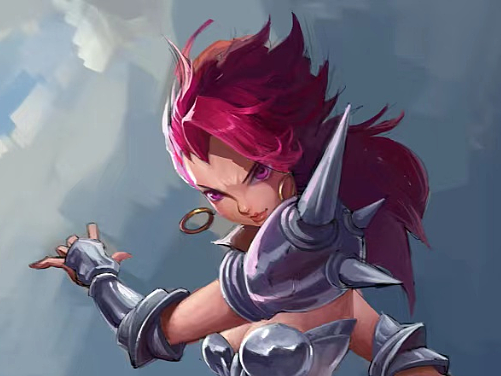 欧美女战士