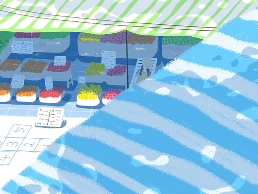 插画—生活的烟火