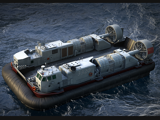 726野马登陆艇（个人主页-ZNjQ2OTkyOTI=） - 其他三维 - 站酷设计师次时代渲染模型师原创素材 - 站酷ZCOOL