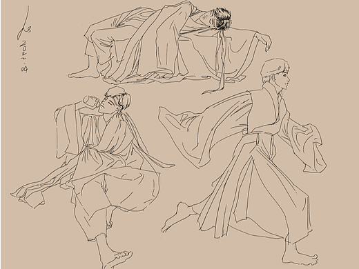 #速寫60天挑戰(zhàn)賽# Day 47 @速寫班長（個人主頁-ZNTkyNTYxMTY=） - 創(chuàng)作習作 - 站酷設(shè)計師寒沬沬原創(chuàng)素材 - 站酷ZCOOL