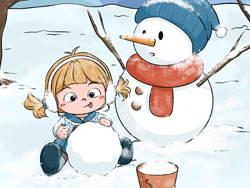 冬雪（个人主页-ZNjYxMjI4MTY=） - 商业插画 - 站酷设计师甄小西原创素材 - 站酷ZCOOL