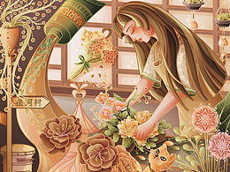 近期插畫(huà)（國(guó)風(fēng)線性）