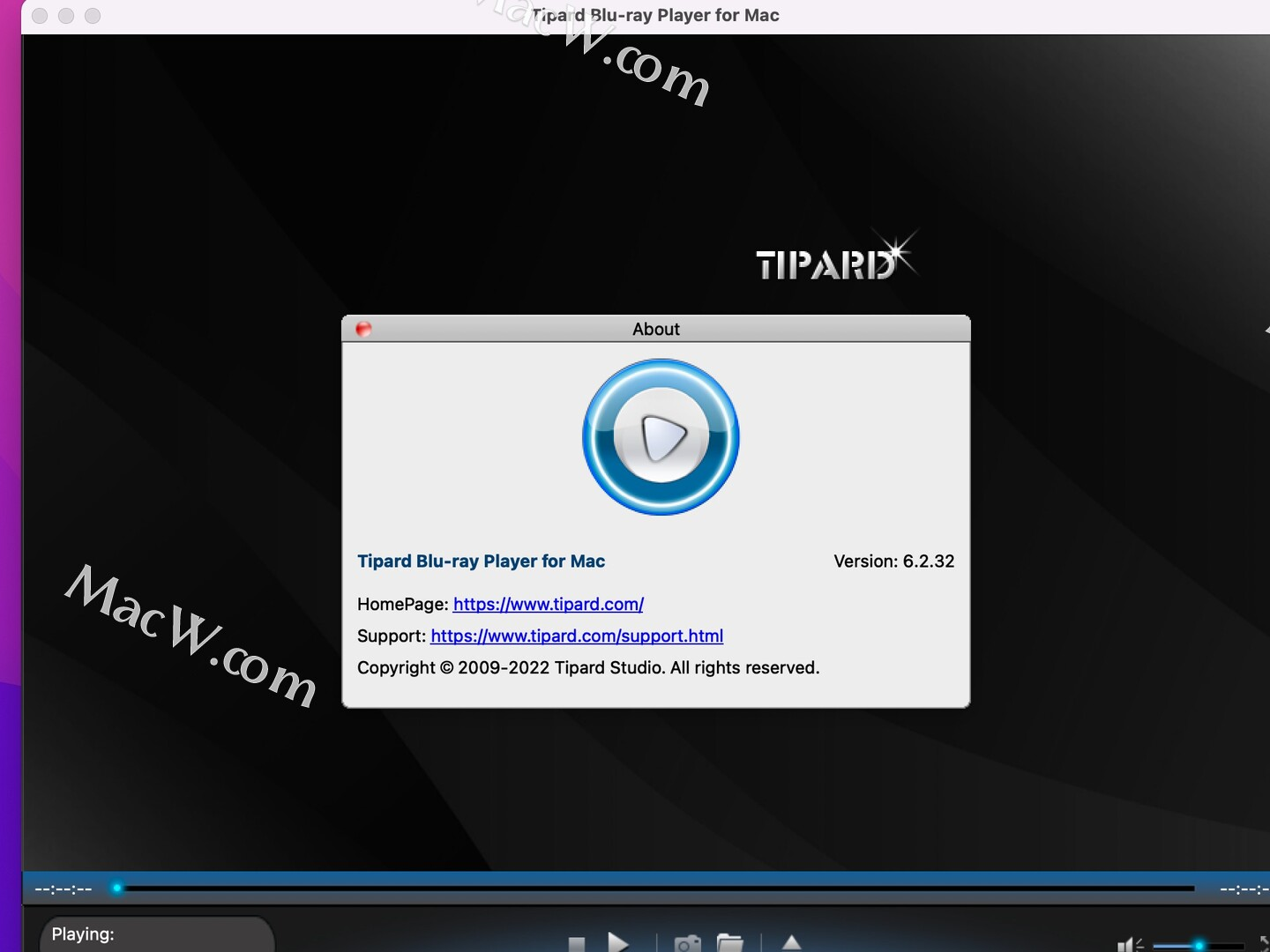 Tipard Blu-ray Player 6.3.38 for windows download