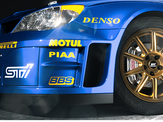 斯巴鲁翼豹Subaru Impreza STi WRC 2006