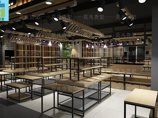潮流热潮零食店货架多少钱-莫凡货架生产厂家