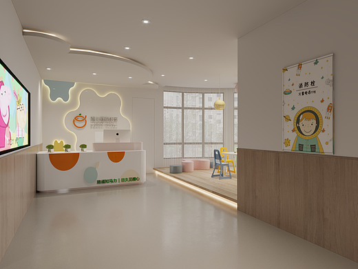 橙心国际教育机构金湖校区升级设计