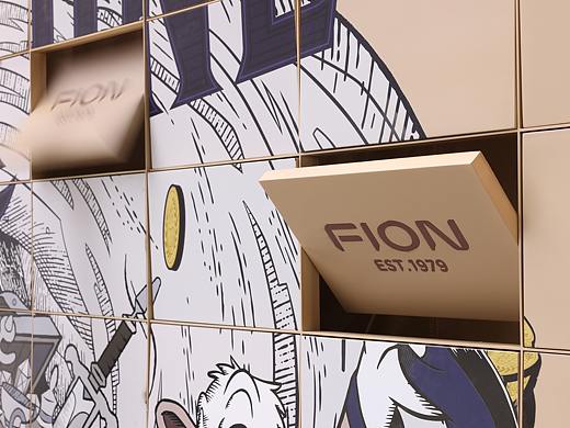 FION & 迪士尼IP 快闪