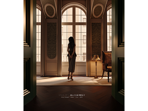 法式概念 | 三维效果图商业案例分享