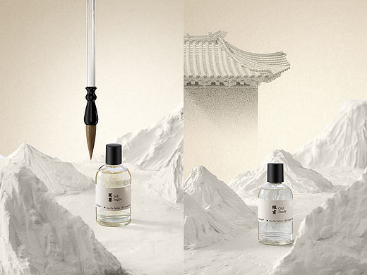 新中式 国风香水 笔墨纸砚｜产品摄影