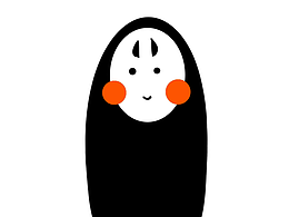 日常臨摹系列之《無臉男》