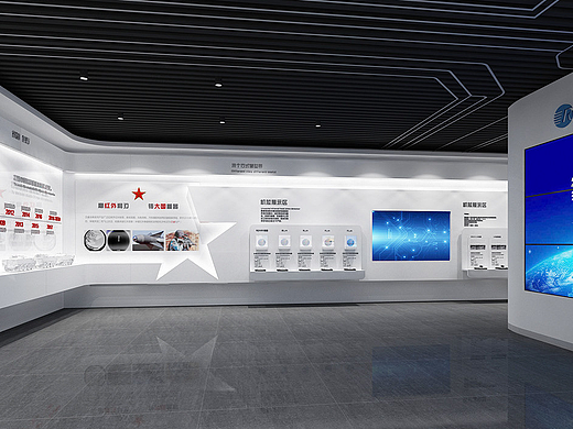 数字多媒体展厅互动滑轨屏的分类和应用场景