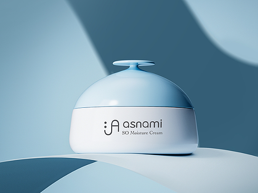 近期工作中的一些产品渲染图，asnami孕期护肤产品~