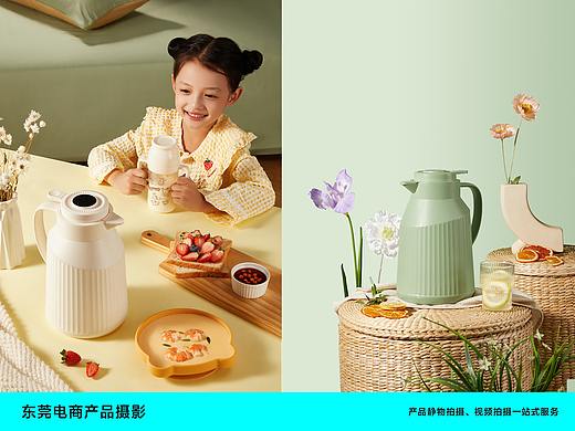 大容量保温壶产品拍摄-水壶摄影-东莞产品拍摄