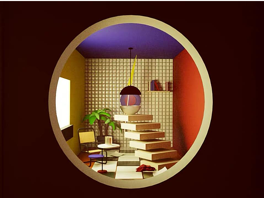 【C4D场景建模动画】包豪斯之梦