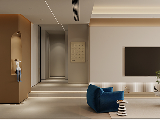 现代简约，清新又温馨的设计，打造舒适亲密的家