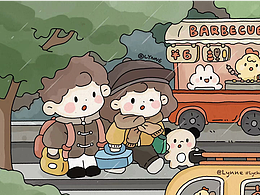 来不及了！该上班了！赶车去咯！