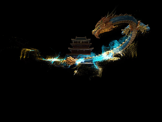 AR程序开发，真实落地北京AR灯光秀项目！真实AR效果！