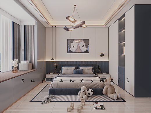 現(xiàn)代輕奢風：優(yōu)雅高級且有質(zhì)感的家~（個人主頁-ZNjc4MzcwMDA=） - 家裝設(shè)計 - 站酷設(shè)計師依依設(shè)計1原創(chuàng)素材 - 站酷ZCOOL