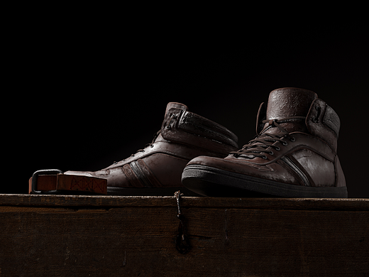 Old Leather Shoes Blender
