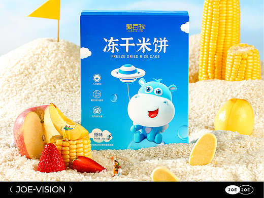 冻干甜米饼『儿童辅食｜妈妈般关爱』X JOE VISION