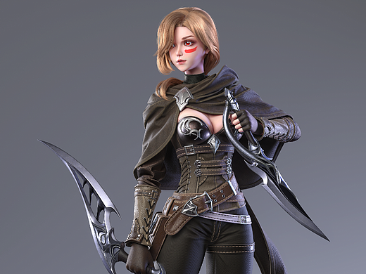 AboutCG Cavan美型课丁同学作品