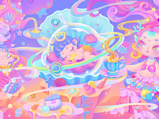 Babycare-海底星空