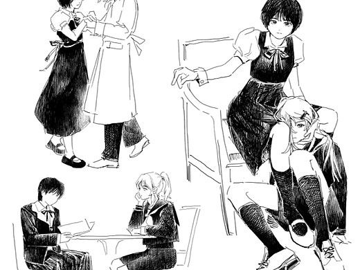 #速寫60天挑戰(zhàn)賽# day 50 @速寫班長（個人主頁-ZNTkzMjY3NDA=） - 創(chuàng)作習作 - 站酷設計師毛宇_MAOYU原創(chuàng)素材 - 站酷ZCOOL