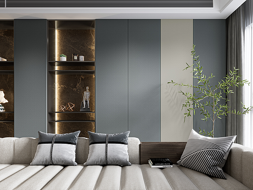 现代简约轻奢客餐厅