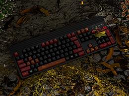 机械键盘渲染/详情渲染/黑色键盘