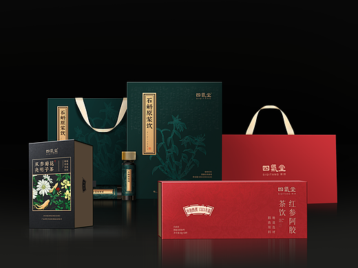 品牌包装 代用茶包装 国学养生茶 礼盒 陈糊涂设计