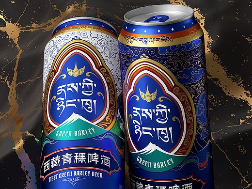 博创／5100西藏青稞啤酒品牌+包装设计