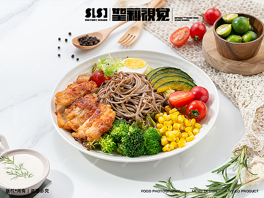 美食摄影｜轻食沙拉