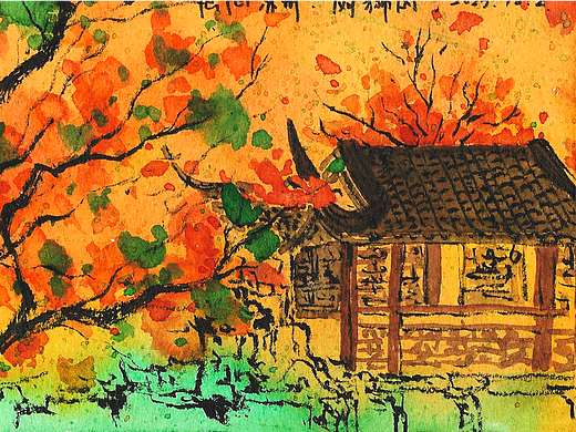 生活插画本-古建筑篇