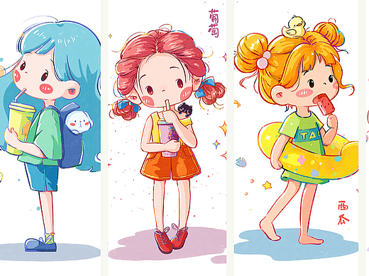 夏天&女孩
