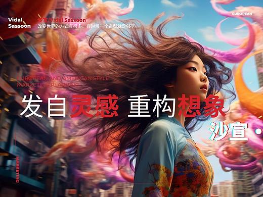 midjourney+AiPro/沙宣广告策划案
