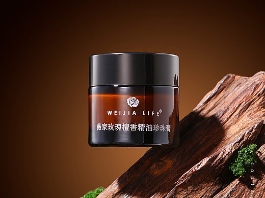精油珍珠膏丨黑云产品摄影
