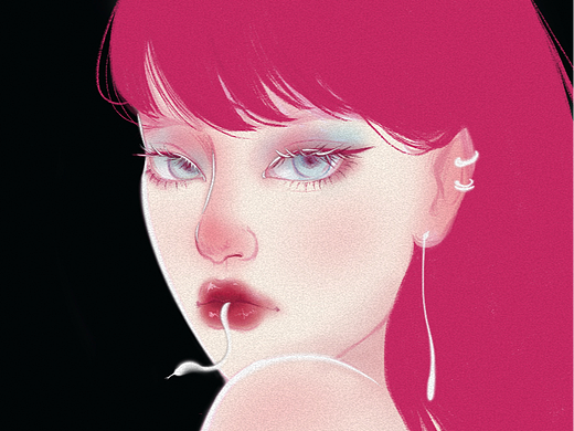 少女插畫（個(gè)人主頁-ZNjUzNTI2MzY=） - 藝術(shù)插畫 - 站酷設(shè)計(jì)師西米露非魚原創(chuàng)素材 - 站酷ZCOOL