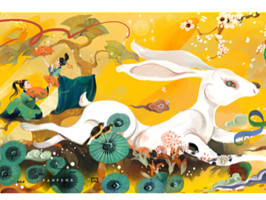 中国古典舞蹈-插画海报