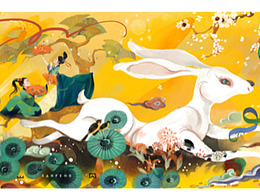 中国古典舞蹈-插画海报