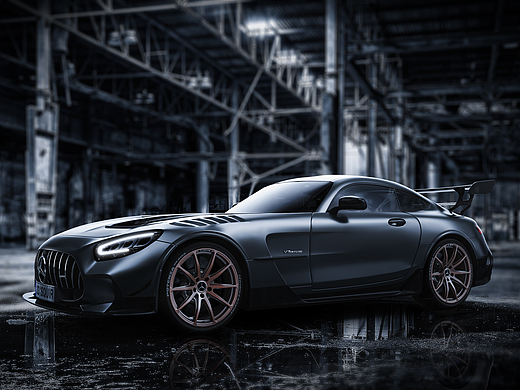 Benz AMG GT Black Series 2021 Full CGI 丨 Keyshot