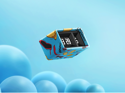 3C產(chǎn)品渲染 | 鬧鐘（個(gè)人主頁-ZNjgzMjk2ODA=） - 產(chǎn)品 - 站酷設(shè)計(jì)師qin_zi阿原創(chuàng)素材 - 站酷ZCOOL