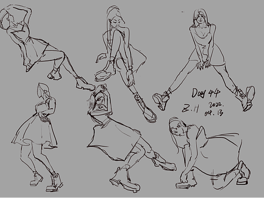 #速寫60天挑戰(zhàn)賽# day44 @速寫班長（個(gè)人主頁-ZNTkyMDQ3MTI=） - 繪畫 - 站酷設(shè)計(jì)師Heng3D原創(chuàng)素材 - 站酷ZCOOL