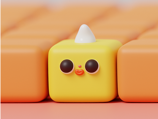 作品一小怪獸（個(gè)人主頁-ZNjQ4NDM2NzY=） - 其他三維 - 站酷設(shè)計(jì)師YUANS_C原創(chuàng)素材 - 站酷ZCOOL