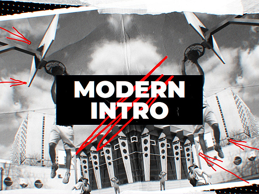 AE模板 | 动感活力清新风格动态文本动画时尚过渡效果