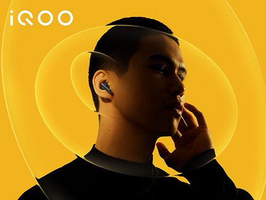 IQOO TWS1真无线耳机海报设计